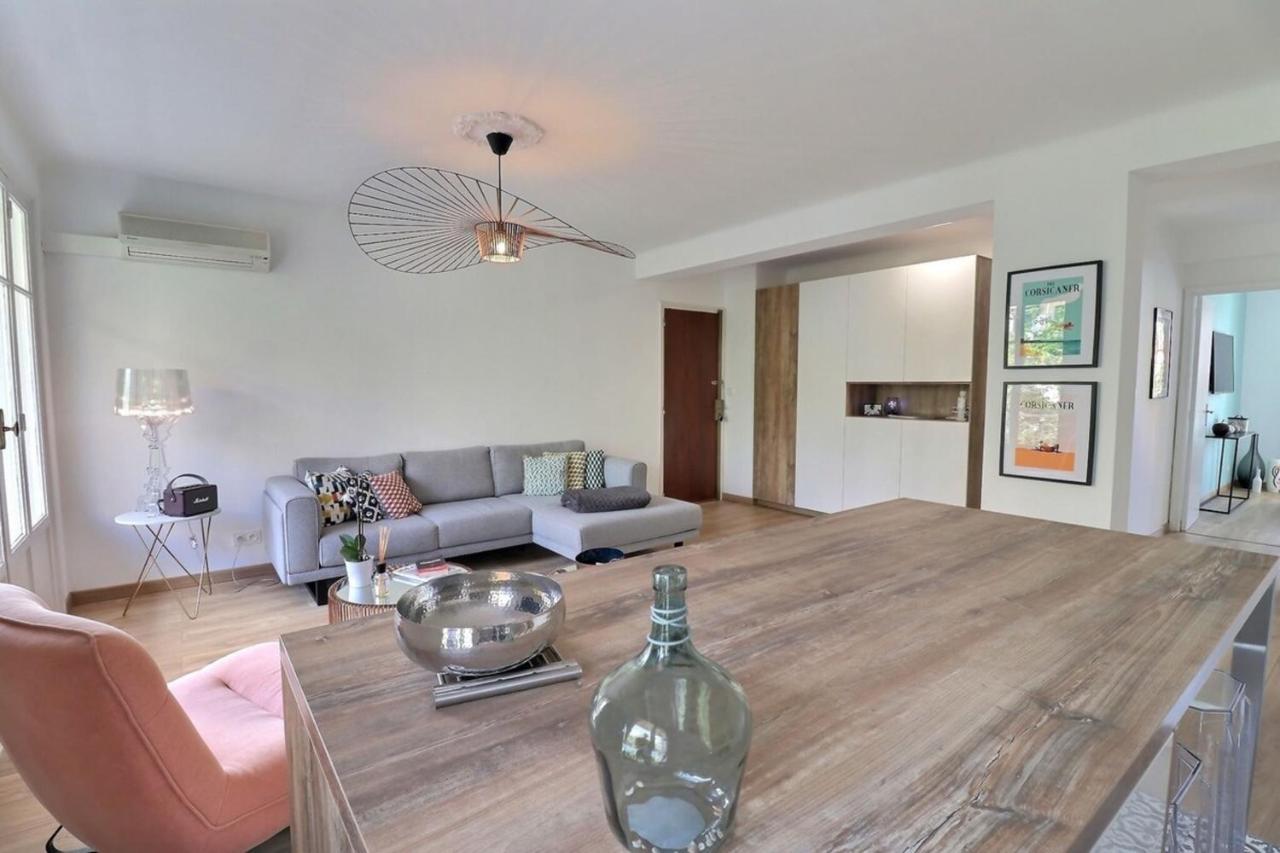 Charmant T2 Avec Balcon - Parking, Ac, Wifi Ajaccio  Exterior foto